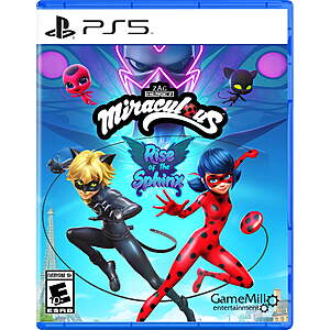 Select Walmart Stores: Miraculous: Rise of the Sphinx (PS4/5 / Xbox / Switch) $5 (Availability May Vary)
