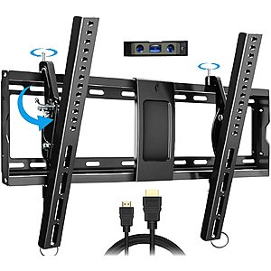 Everstone Tilting TV Wall Mount for 32" to 86" TVs - $12.63
