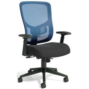 Union & Scale FlexFit™ Kroy Mesh Back Fabric Task Chair, Blue $109.99