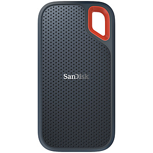 Select Walmart Stores: 500GB SanDisk 2.5" Extreme Portable Solid State Drive $25 In-Store Only