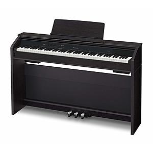 Prime Members: Casio PX860 BK Privia Digital Home Piano, Black with Power Supply $620.09 FS DOTD