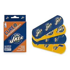 500ct NBA Team Logo Adhesive Bandage Strip $8.99