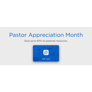 Pastors get $20 off any order with promo code from Logos Bible Software during October Pastor Appreciation Month