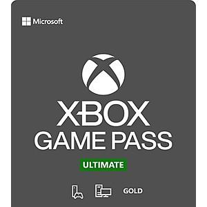 Microsoft Xbox game pass ultimate pass for 14 months for $69.98