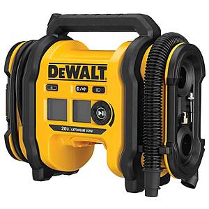 DEWALT 20V MAX* High-Pressure Corded/Cordless Air Inflator (Tool Only) $99