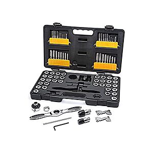 GEARWRENCH 3887 SAE/Metric Ratcheting Tap and Die Set 77 Piece $79.99