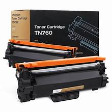 Brother Compatible Generic 2-Pack TN730 TN760 Toner Cartridges For Brother Laser Printers $9.99