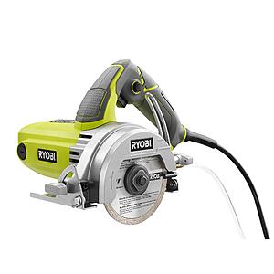 RYOBI 12 Amp 4 In. Tile Saw  $43.98 +tax +ship.$7 (or free store pickup) factory blemished