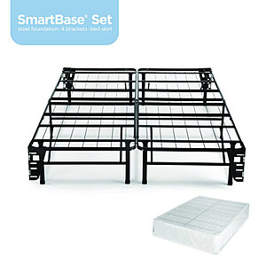 14" Sunprairie Wire-Grid Bed Frame w/ Bed Skirt (Queen) $67.50 + Free Shipping