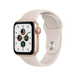 40mm Apple Watch SE GPS + Cellular (1st Gen, Various) $129, 41mm Apple Watch Series 8 GPS (Various) $309 & More + Free Shipping