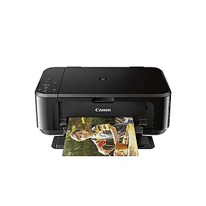 Canon Pixma MG3620 Wireless All-in-One Color Inkjet Printer w/ Mobile Printing (Black) + $16 Amazon Credit $54 + Free Shipping