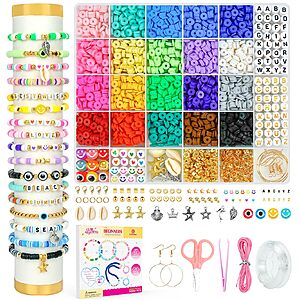 5000-Piece Dowsabel Beads Bracelet Making Kit $4.80 + Free Shipping w/ Prime or $35+