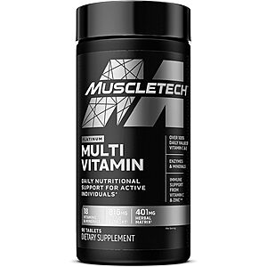 90-Count MuscleTech Men's Platinum Multivitamin $8.25 & More w/ S&S