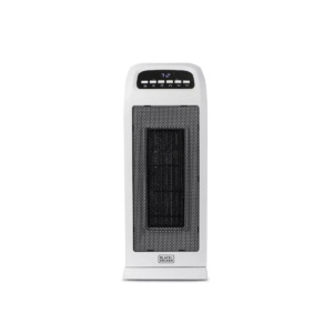 (Open Box) 1500W Black+Decker Oscillating Ceramic Tower Heater w/ Digital Controls & Remote $18.40 + Free Shipping