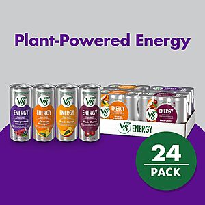 V8 Energy Drink Variety Pack, 8 fl oz Can (Case of 24) $9.41 (or less) +free shipping