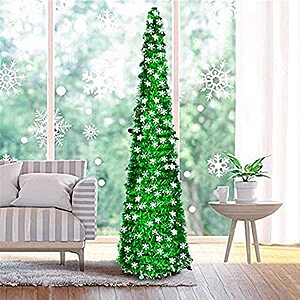 Fonder Mols 5ft Artifitial Green Christmas Snow Tree for $16.49