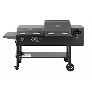 Expert Grill Concord 3-In-1 Pellet Grill, Smoker, and Propane Gas Griddle YMMV Walmart BM Only - $350