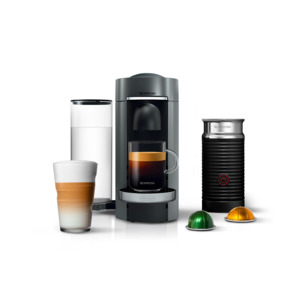 Nespresso by De'Longhi Vertuo Plus Deluxe Coffee & Espresso Maker with Aerocinno Frother & Reviews - Coffee Makers - Kitchen - Macy's - $125