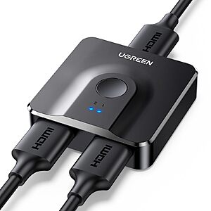 UGREEN Computer Accessories: Bi-Directional 4K@60Hz HDMI Switcher (2 in, 1 out) $7.15 & More