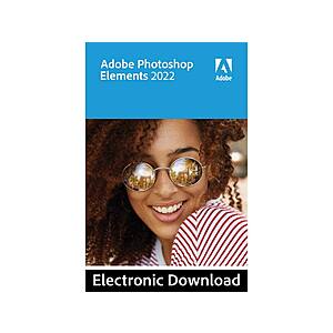 Adobe 2022 Photoshop Elements $49.99 / Photoshop & Premiere Element Bundle for $74.99
