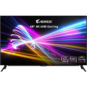 AORUS FO48U 48" Widescreen OLED 4K Premium Gaming Monitor $799.99 after Rebate