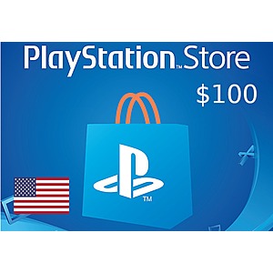 $100 PlayStation Gift Card (Digital Delivery) ~$81