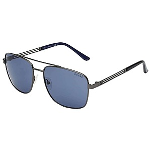 Men's GUESS Sunglasses Sale: Aviator Blue $18, Square Smoke Graident $18, & more + Free Shipping