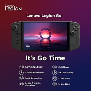 Pre-Order: 8.8" Lenovo Legion Go AMD Ryzen Z1 Extreme 16GB with 512GB SSD Handheld Gaming + 3 Months Game Pass $699.99 + Free Shipping