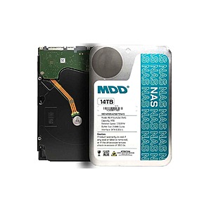Refurbished 14TB MaxDigitalData 7200RPM 256MB Cache 3.5" Internal NAS Hard Drive $87.12 w/ Zip Checkout + Free Shipping
