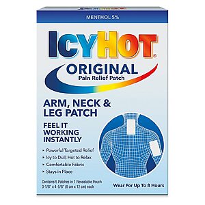 Icy Hot Patches & Products $7.29 -$6 in coupons = $1.29