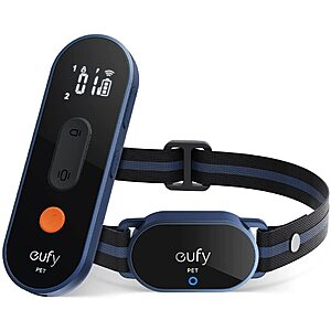 eufy Pet Dog Training Collar, Rechargeable and Adjustable Training Collar $39.99