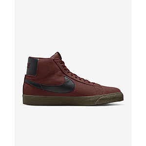 Nike SB Zoom Blazer Mid Skate Shoes - Oxen Brown/Oxen Brown/Gum Dark Brown/Black - $50.38