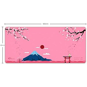 EPOMAKER AKKO World Tour Deskmat with Antislip Rubber Bottom, Cloth Top, Stitched Edge for Gaming/Office/Typing -$21 +Free Prime Shipping