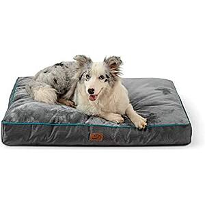 Bedsure Waterproof Large Dog Bed with Washable Cover (Large Grey) $19.99 + Free Shipping