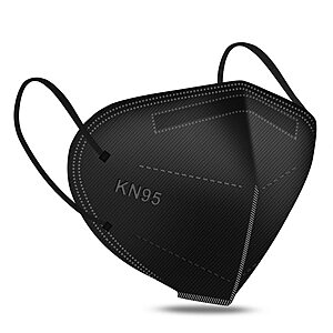 30-Pack MISSAA 5-Layers KN95 Face Masks, Disposable Face Masks (Black) $7.79 + Free Shipping