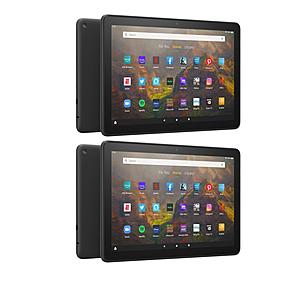 TWO Amazon Fire HD 10" 3 GB 32GB Tablets BUNDLE 2-pack Free Ship USE NEW Customer HSN2021 $149