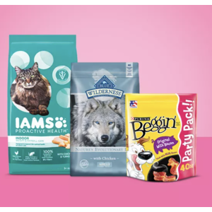 Target: Purchase $40 or more in Select Pet Care (Food, Treats & More), Get $10 Gift Card w/ Target Circle