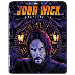John Wick: Chapters 1-3 (4K Ultra HD + Digital) $17.59 + Free Shipping