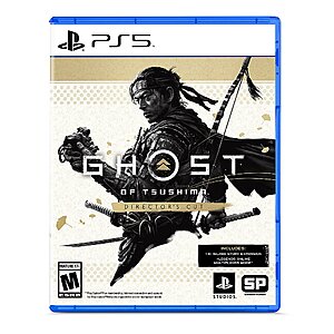 Ghost of Tsushima: Director's Cut: PlayStation 4 $20, PlayStation 5 $30