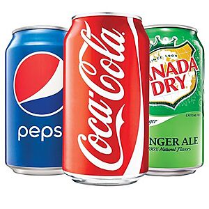 Select 12-Pack 12-Oz Soda: Coke, Dr Pepper, Sprite, Pepsi, Mountain Dew & More 3 for 50% Off + Free Store Pickup
