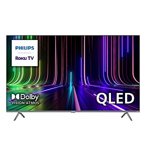 Select Target Circle Members: 50" Philips 4K QLED Ultra HD Roku Smart TV $234 or $222.29 w/ REDcard @ Target