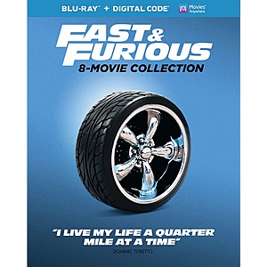 Blu-ray Movie Collections: Fast & Furious: 8-Movie Collection $10.20 & More + Free S/H