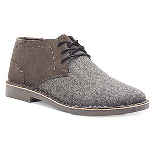 Kenneth Cole Reaction: Men's Textured Oxfords or Suede Chukkas  $29.75 & More + Free Ship w/ Beauty Item or Orders $49+