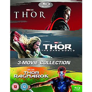 Thor: 3-Movie Collection (Region Free Blu-ray) $22.55 Shipped @ Amazon UK