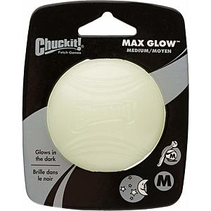 Chuckit! Max Glow Ball Dog Toy $1.75 w/ S&S + Free S&H