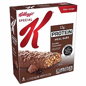 18-Count Kellogg's Special K Double chocolate Protein Meal Bars $13.65 w/ S&S + Free S/H