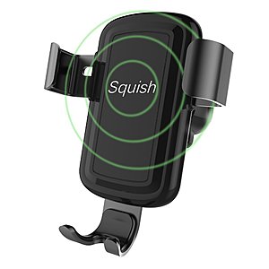 Squish Qi Certified Smartphone Car Air Vent Adjustable Mount Holder $7.50 + Free S&H