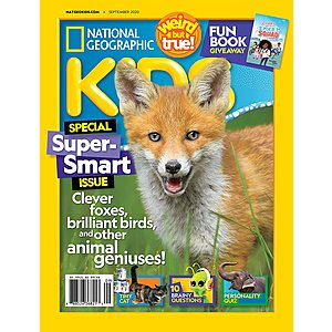6-Months of National Geographic Kids Subscription (Print, 5 Issues) $5 @ Amazon