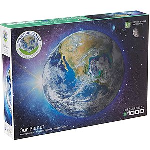 1000-Pc EuroGraphics Jigsaw Puzzle: Our Planet $10.50 & More