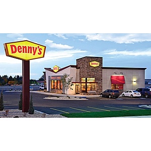 Groupon: $25 Denny's eGift Card for $20, valid for Takeout and Dine-In if Available